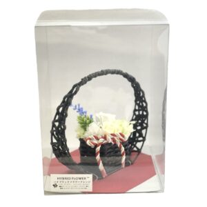 【YMK】プリザーブドフラワーギフト 和風フラワーアレンジ（小ケース） 和風ギフトや母の日、敬老の日にもピッタリ