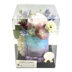 Alternative view of 【フラワーカクテル】プリザーブドフラワー ハイブリッドフラワーギフト オリジナルバイカラーグラスA ホームフラワーインテリア